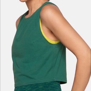 Outdoor Voices Tissue Weave Tank Top Jasper